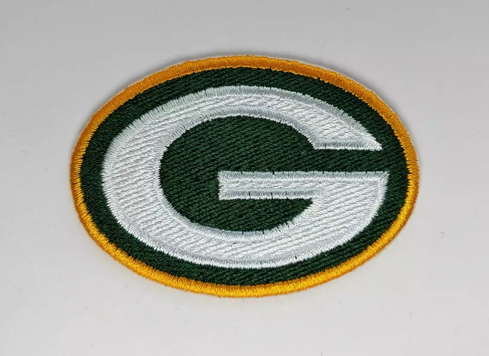 Green Bay Packers Logo Iron-on Patch 4.5cmx6.5cm